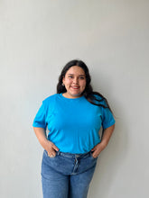 Cargar imagen en el visor de la galería, Polo algodón - Turquesa