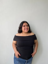 Cargar imagen en el visor de la galería, Strapless Mercedes - Negro