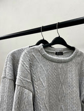 Cargar imagen en el visor de la galería, Chompero Trenzado - Melange (DISPONIBLE SOLO TALLA M)