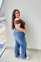 Cargar imagen en el visor de la galería, Strapless Mercedes - Marrón