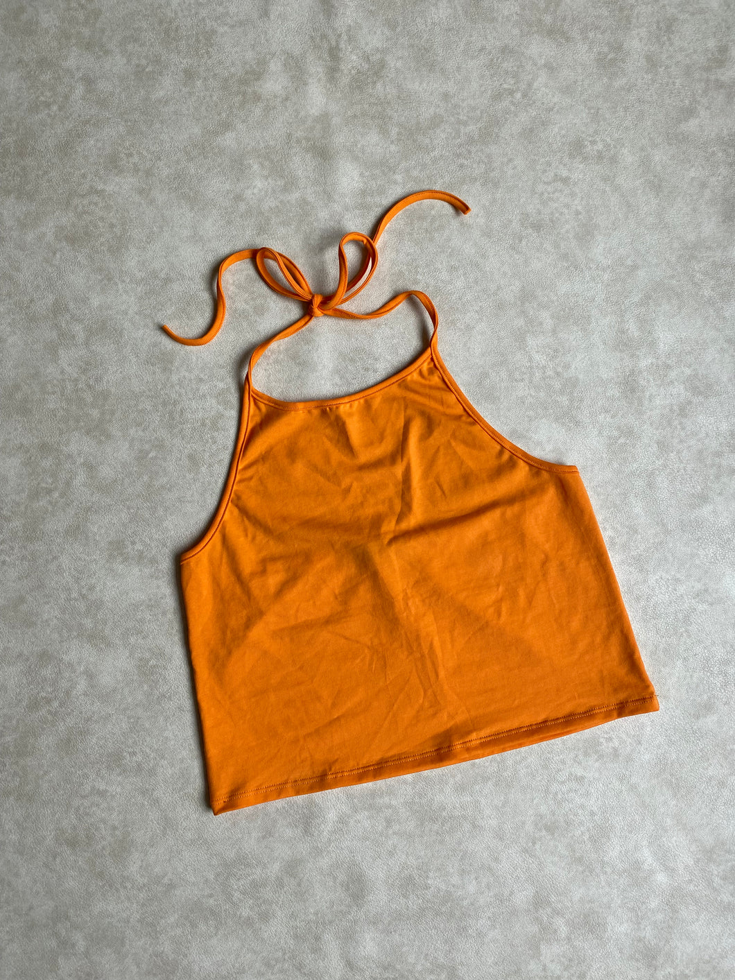 Halter Top - Mandarina