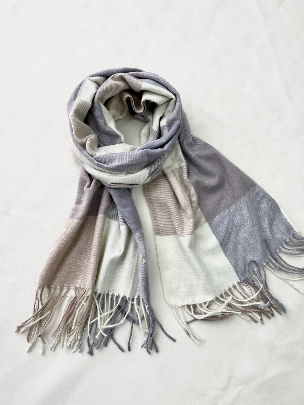 Pashmina cuadros tierra suave