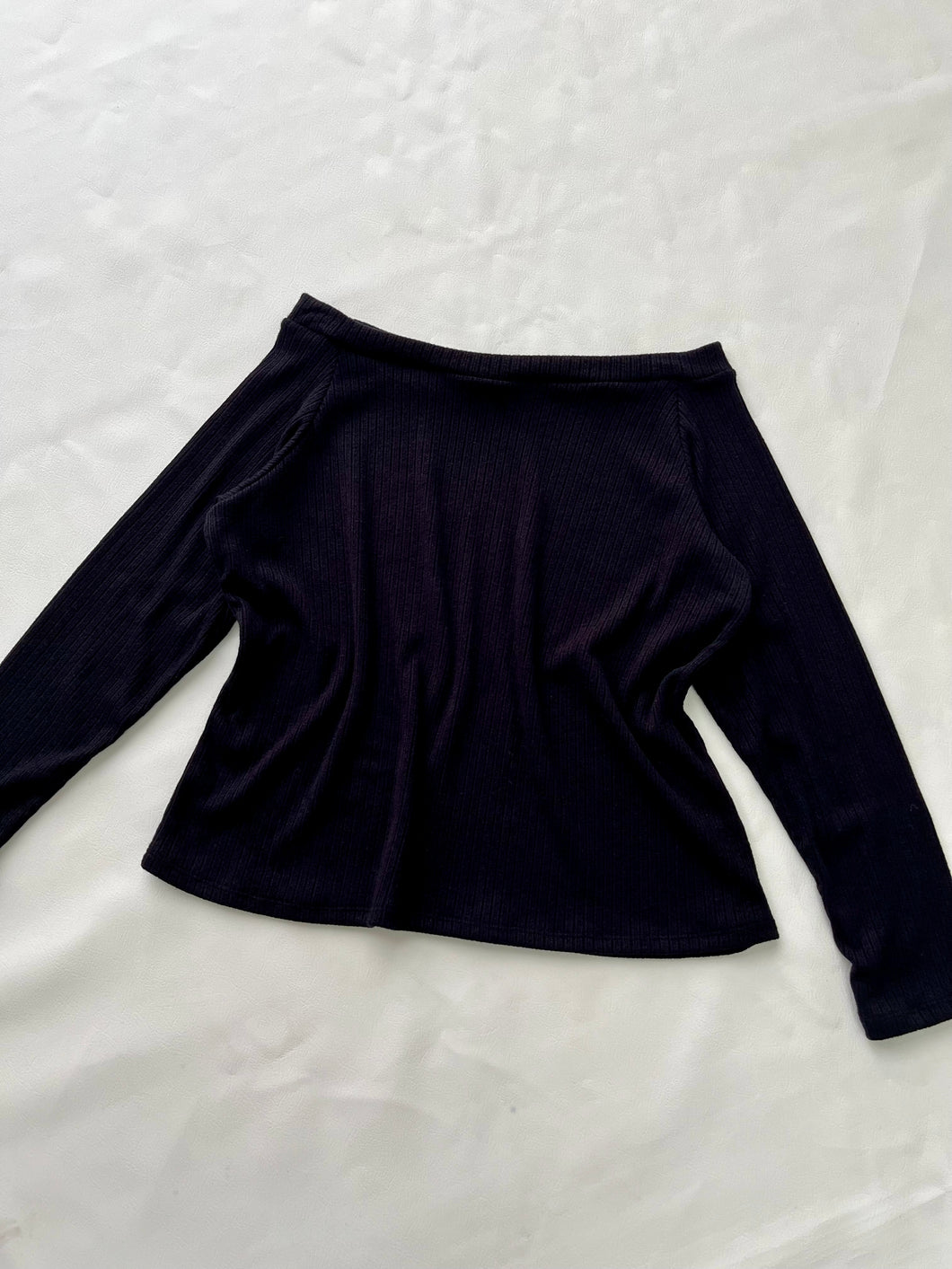 Chompero off shoulder - Negro